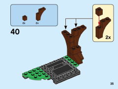 LEGO 40466 instructions page 35 – build guide