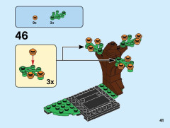LEGO 40466 instructions page 41 – build guide