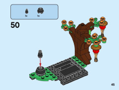 LEGO 40466 instructions page 45 – build guide