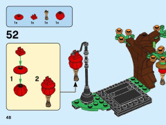LEGO 40466 instructions page 48 – build guide