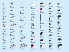 LEGO 40466 instructions page 50 – build guide