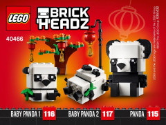 LEGO 40466 instructions page 52 – build guide