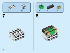 LEGO 40466 instructions page 6 – build guide