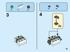 LEGO 40466 instructions page 19 – build guide