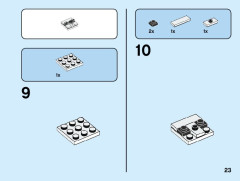 LEGO 40466 instructions page 23 – build guide