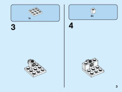 LEGO 40466 instructions page 3 – build guide