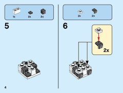 LEGO 40466 instructions page 4 – build guide