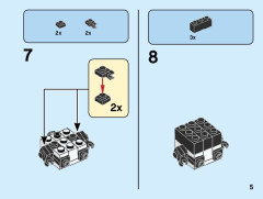 LEGO 40466 instructions page 5 – build guide