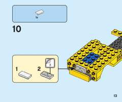 LEGO 40468 instructions page 13 – build guide