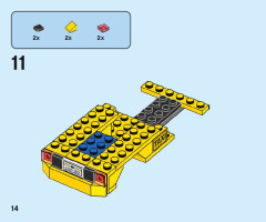 LEGO 40468 instructions page 14 – build guide