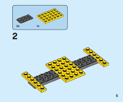 LEGO 40468 instructions page 5 – build guide
