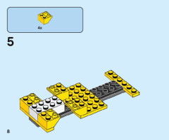 LEGO 40468 instructions page 8 – build guide