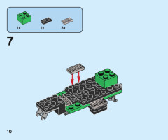 LEGO 40469 instructions page 10 – build guide