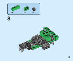 LEGO 40469 instructions page 11 – build guide