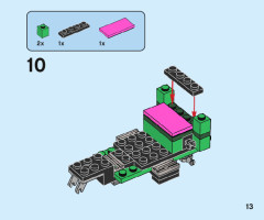 LEGO 40469 instructions page 13 – build guide