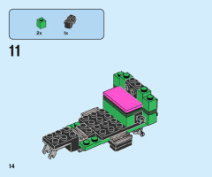 LEGO 40469 instructions page 14 – build guide