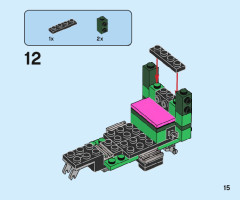 LEGO 40469 instructions page 15 – build guide