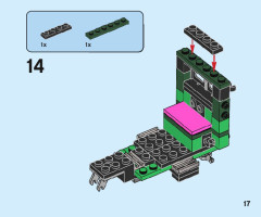 LEGO 40469 instructions page 17 – build guide