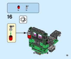 LEGO 40469 instructions page 19 – build guide