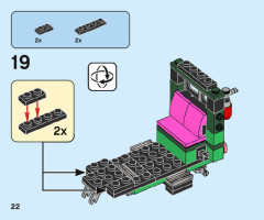 LEGO 40469 instructions page 22 – build guide