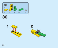 LEGO 40469 instructions page 36 – build guide