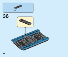 LEGO 40469 instructions page 44 – build guide
