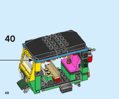 LEGO 40469 instructions page 48 – build guide