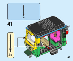 LEGO 40469 instructions page 49 – build guide