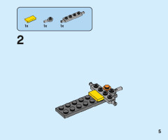 LEGO 40469 instructions page 5 – build guide