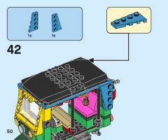LEGO 40469 instructions page 50 – build guide