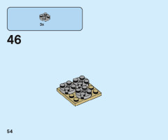 LEGO 40469 instructions page 54 – build guide