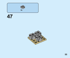 LEGO 40469 instructions page 55 – build guide