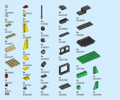LEGO 40469 instructions page 58 – build guide