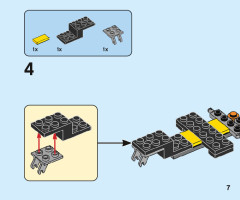 LEGO 40469 instructions page 7 – build guide