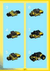 LEGO 4047 instructions page 27 – build guide