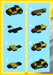 LEGO 4047 instructions page 28 – build guide