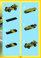 LEGO 4047 instructions page 35 – build guide