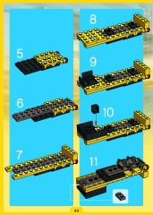 LEGO 4047 instructions page 44 – build guide
