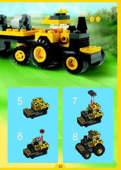 LEGO 4047 instructions page 55 – build guide