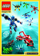 LEGO 4047 instructions page 64 – build guide
