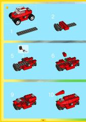 LEGO 4047 instructions page 18 – build guide