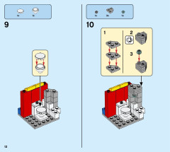 LEGO 40473 instructions page 12 – build guide