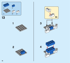 LEGO 40473 instructions page 14 – build guide