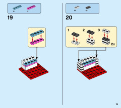 LEGO 40473 instructions page 19 – build guide