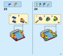 LEGO 40473 instructions page 21 – build guide