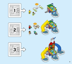 LEGO 40473 instructions page 3 – build guide