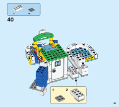 LEGO 40473 instructions page 43 – build guide