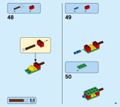 LEGO 40473 instructions page 51 – build guide