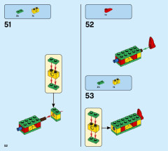 LEGO 40473 instructions page 52 – build guide