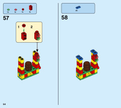 LEGO 40473 instructions page 54 – build guide